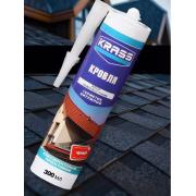 Герметик битумный кровельный чёрный KRASS 300мл