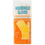 Перчатки хозяйственные латексные, внутреннее напыление, размер L