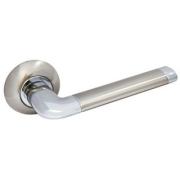 Ручка дверная Ферарра LS-AL SN/CP мат.Никель-полир.Хром