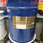 Эмаль-грунт по ржавчине 3в1 черная 20кг РАДУГА