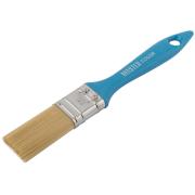 Кисть флейцевая, толщ. 12 мм, ПЭТ-щетина, нерж. обжим, пласт. ручка, ширина 30 мм