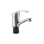 Смеситель д/кухни шар. с коротким изливом с гайкой, D 35, 457024, Антей