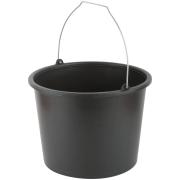 Ведро строительное пластиковое для перемешивания раствора, усиленные стенки 12 л Фит