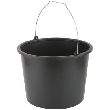 Ведро строительное пластиковое для перемешивания раствора, усиленные стенки 12 л Фит