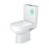Унитаз-компакт W103 Home de luxе у c 2 уровневой арматурой, сиденьем и болтами крепления ВКЗ