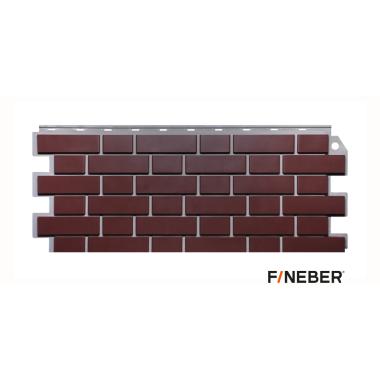 Фасадная панель FineBer Кирпич клинкерный, жженый 1131/463мм 0,47м2 (10шт/уп)