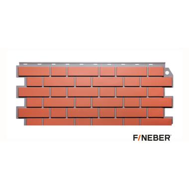 Фасадная панель FineBer Кирпич клинкерный, керамический 1131/463мм 0,47м2 (10шт/уп)