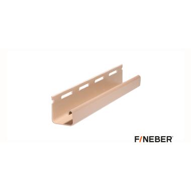 J-профиль к фасадной панели FineBer, бежевый 3000мм (40шт)