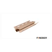 Угол внутренний к фасадной панели FineBer, бежевый 3000мм (10шт/уп)