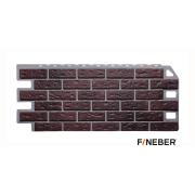 Фасадная панель FineBer Кирпич, жженый1130/470мм 0,45м2 (10шт/уп)