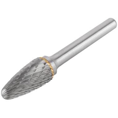 Шарошка карбидная, штифт 6 мм, тип "F", параболическая 12х25х70 мм ФИТ