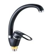 Смеситель для кухни шаровый высокий излив, чёрный G282452 Granada Gota Rocio