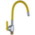 Смеситель для кухни шар. с силикон. изливом, креп.гайка желтый G302535 d35 Santa-Barbara Gota Rocio