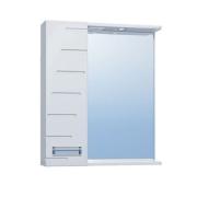 Зеркало-шкаф АЛЛЕГРО, 550мм, левый (белый),  Gota Rocio