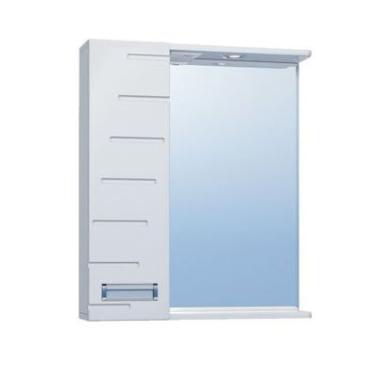 Зеркало-шкаф АЛЛЕГРО, 550мм, левый (белый),  Gota Rocio
