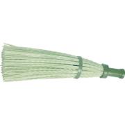 Метла полипропиленовая, 190 х 380 мм, круглая, с фиксирующим ободом, без черенка, Россия, Сибртех