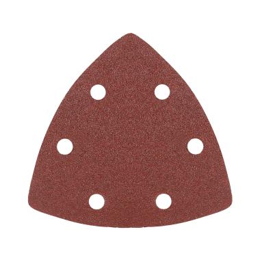 Треугольник шлифовальный PATRIOT на липучке, 80х80х80мм, Р60, 5 шт