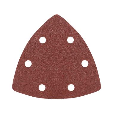 Треугольник шлифовальный PATRIOT на липучке, 80х80х80мм, Р80, 5 шт