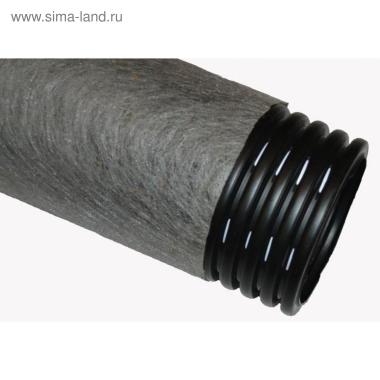 Труба дренажная ПЭ-160, 160*141,6, (продажа кратно 10 м)