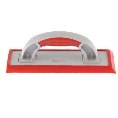 Терка пластмас. для эпоксидной затирки, сменное резиновое покрытие, 250 x 95, двухкомп. ручка Matrix