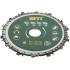 Диск отрезной цепной по дереву, толщина реза 6 мм, посадочный диаметр 22,2 мм, 125 мм ФИТ