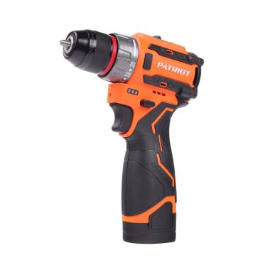 Дрель-шуруповерт аккумуляторная PATRIOT BR 467две АКБ Li-Ion, 16.8 В, 2,0 Ач, 70Нм, 2 скорости, кейс, БЕСЩЕТОЧНЫЙ ЭД