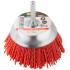 Корщетка-чашка нейлоновая со штифтом 75 мм ФИТ