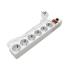 Сетевой фильтр Универсал 6гнёзд 1.8м ПВС 3х0,75 2200Вт белый