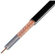 Кабель RG-58А/U 50 Ом черный Rexant (продажа кратно 1м)