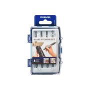 Набор для работ по стеклу Dremel