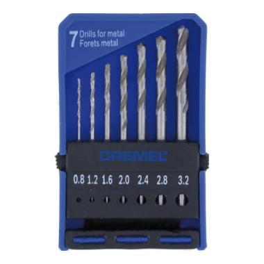 Набор сверл (0.8-3.2 мм) 7 шт. Dremel 628
