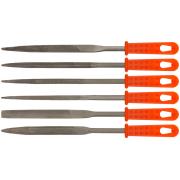 Надфили пластмассовая ручка 5х160/70 мм, 6 шт. ФИТ