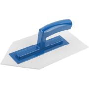 Гладилка пластиковая 280х140х3 мм, угловая, ФИТ