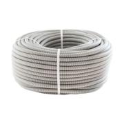 Труба гофрированная ПВХ 32мм серый (Бухта 25м)