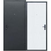 Дверь металлическая Стройгост 5 РФ Серебро Беленый дуб (860мм) левая "Ferroni"100