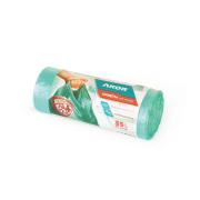 Мешки д/мусора 35л 50шт "АНТИБАК+БИО" биоразлагаемые 6мкм, бирюзов.АКОР /45/