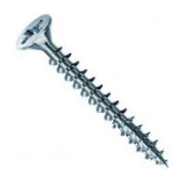 Саморез универсальный, белый 6*100 (кг)