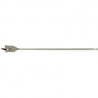 Сверло по дереву перовое удлиненное, 22 х 300 мм, шестигранный хвостовик Matrix