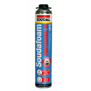 Пена монтажная (АКЦИЯ В ПОДАРОК) SOUDAL Soudafoam Professional 60л 750мл проф.