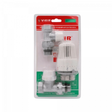 Комплект термостатический прямой для радиатора 1/2, ViEiR