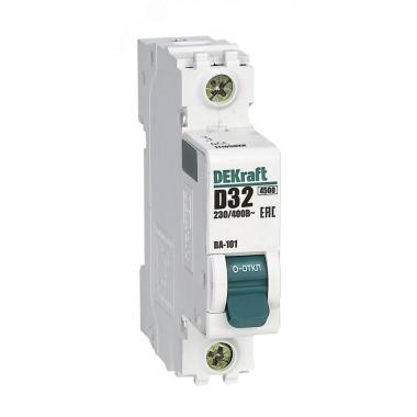 Автомат 1П 32А, С 4,5кА DEKraft ВА-101 Schneider Electric