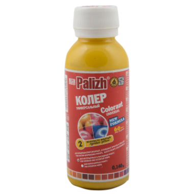 Колер паста универ. "ПалИж" 0,1л № 2 золотисто-желтый