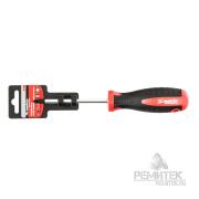 Отвертка Profi, PZ2 x 100 мм, S2, двухкомпонентная рукоятка Matrix