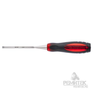 Долото-стамеска "Тигровый глаз", 6 мм, двухкомпонентная обрезиненная рукоятка Matrix