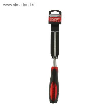 Долото-стамеска "Тигровый глаз", 8 мм, двухкомпонентная обрезиненная рукоятка Matrix