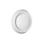 Вентилятор анемостат приточно-вытяжной регулируемый с фланцем 10АПВП, d-85мм