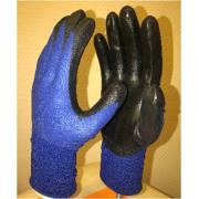 Перчатки нейлоновые с черным покрытием В53