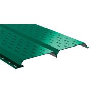 Софит металлический Перфорированый, Зеленый мох (RAL 6005), 0,5мм, 0,22 х 6,0 м ТОВАР НЕДЕЛИ!!!