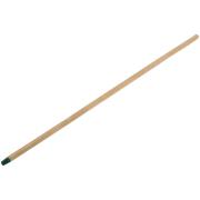 Черенок для метел деревянный с пластиковой резьбой 25х1200 мм