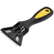 Скребок стекольный усиленный пластиковый, ширина лезвия 60 мм